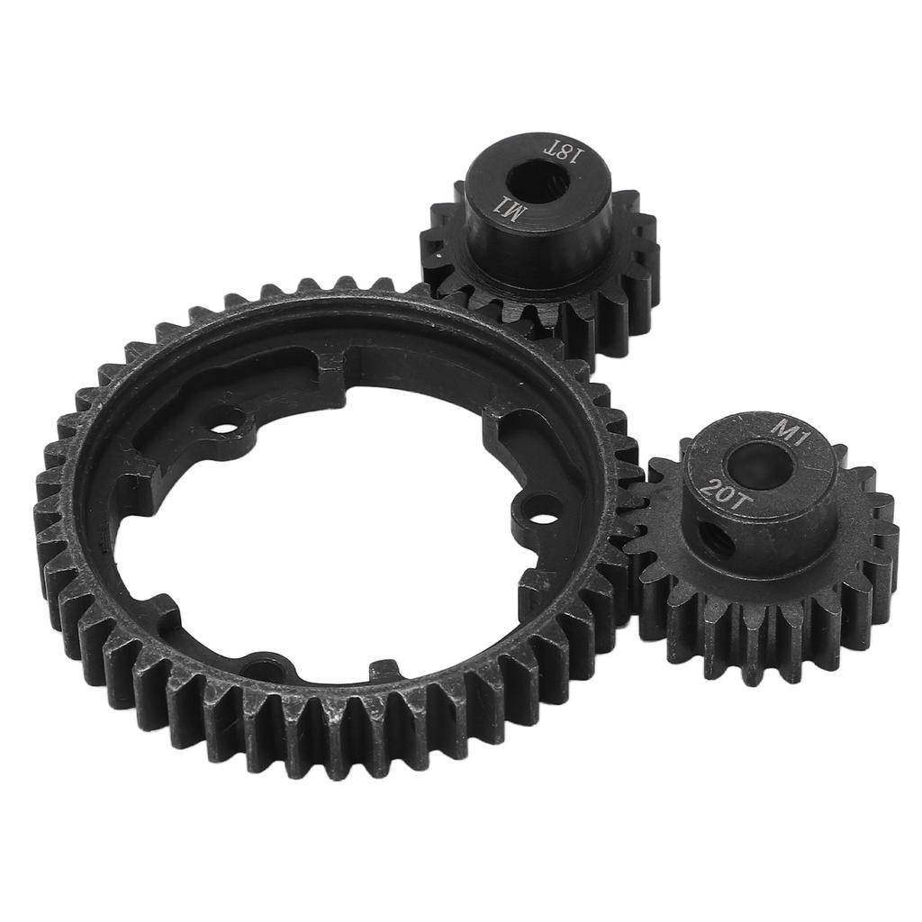 Hard Steel 46T Main Spur Gear M1 18T 20T Pinion for Traxxas XO 1 E REVO 2.0 Remote Control Car