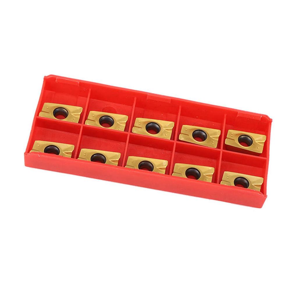 10PCS APMT1604 Milling Inserts Cemented Carbide Lathe Turning Inserts 15 50HRC Hardness