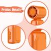 Portable Fan with Strong Wind (18000 RPM), Practical And Temperature Adjustment for Camping,