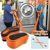 1/2PC Furniture Electrical Handling Straps Labor-saving Lift Straps for Carrying Heavy Objects Reusable Move Carrying Strap Tool