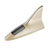 Solar Shark Fins Antenna Light for Car Roof Top LED Warning Lamp with Magnetic Mount Waterproof Auto Tail Decorative Night Safety Light for Cars