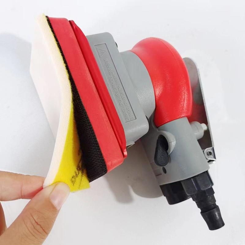 Hunter King Square Sponge Sandpaper 70x100mm Dry And Wet Dual-purpose  For Car Paint Surface And Wood Grinding And Polishing