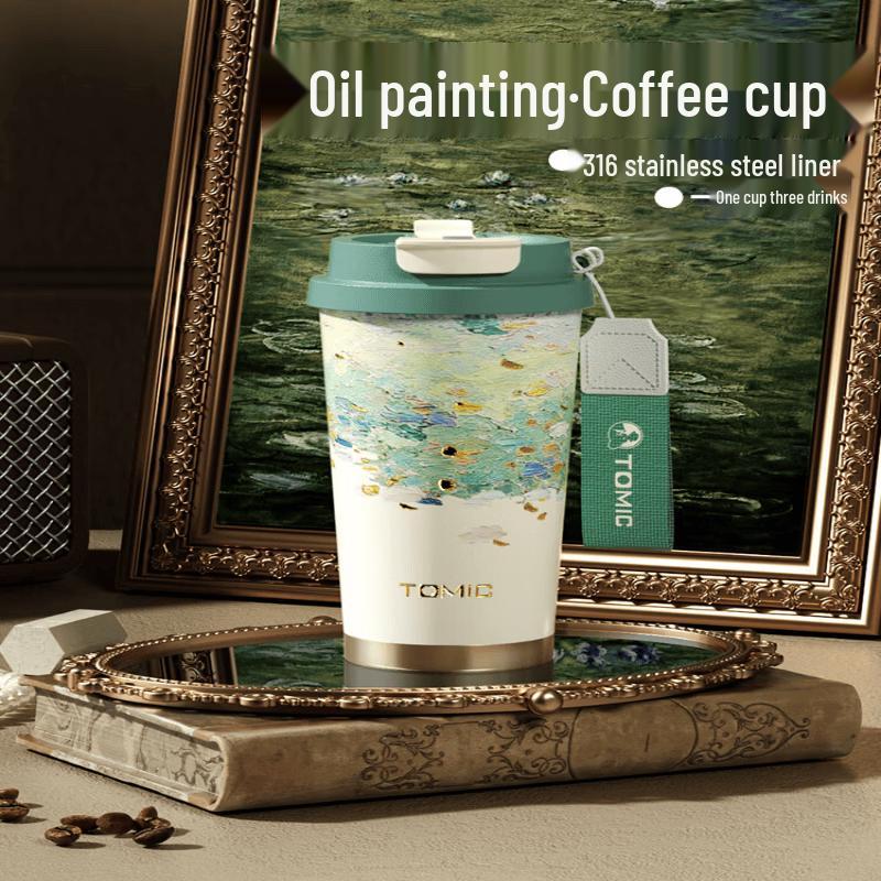 TOMIC 316 Stainless Steel Insulated Coffee Mug 480ml