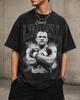 Maglietta Grafica Vintage Chuck Liddell, Maglietta Retrò Combattente MMA, Maglietta per Fan di Boxe, Regalo Oversize per Sport da Combattimento