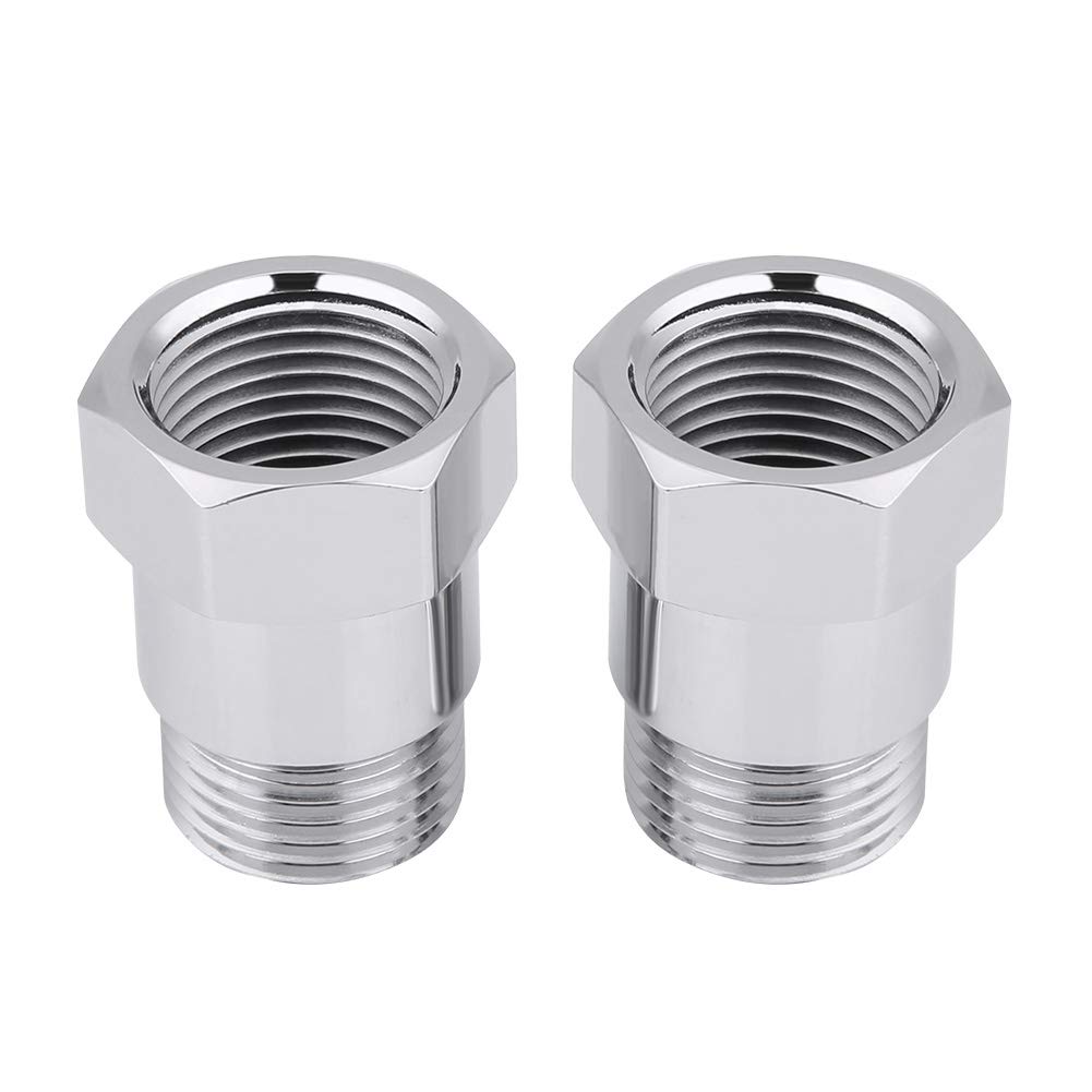 

2pcs 32mm M18*1.5 O2 Oxygen Sensor Extender Spacer Bang Adapter Fuel Economy Universal Fit Easy Installation