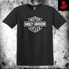 Tricouri pentru bărbați și femei Harley-Davidson Motorcycles Premium Unisex Bumbac Gros Biker