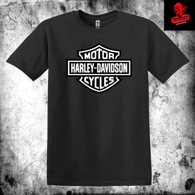 Herren- und Damen-T-Shirts Harley-Davidson Motorräder Premium Unisex Schwere Baumwolle Biker
