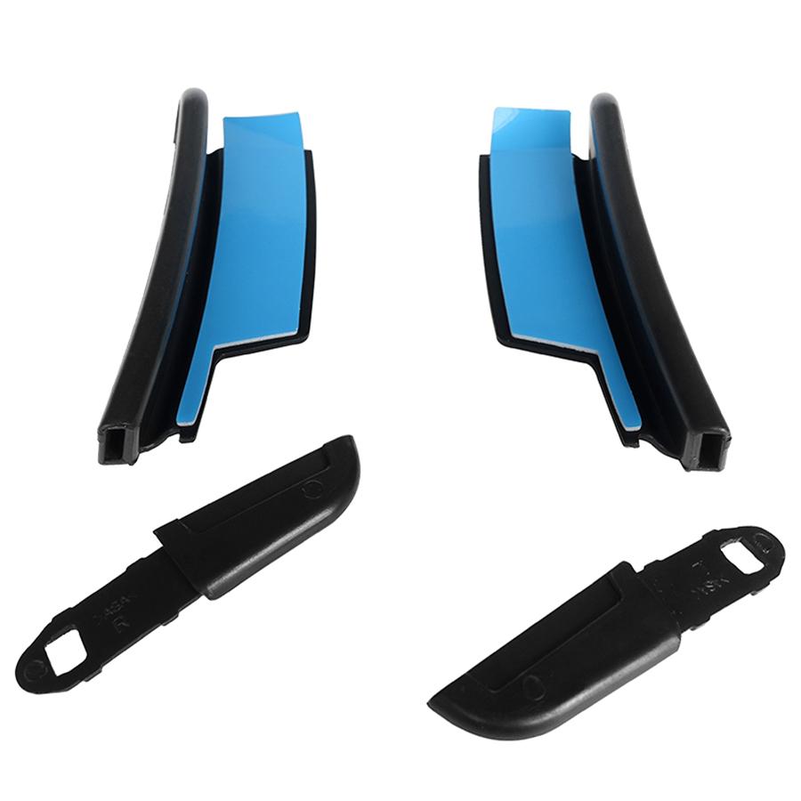 Black Rear Fender Flares for Mercedes W176 A-Class 2013-2019