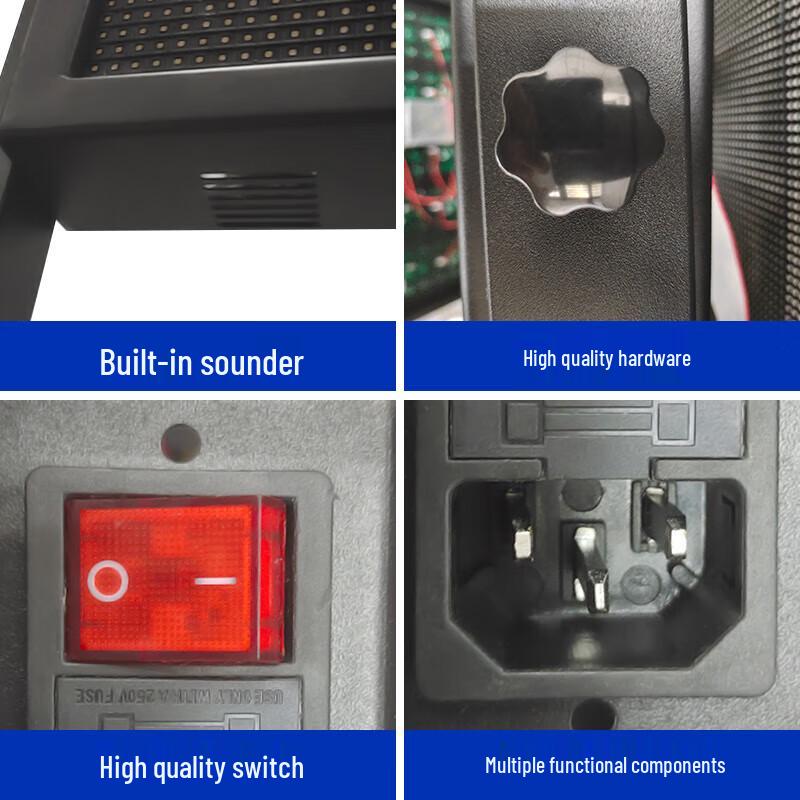 JINLINGSHIYIN Portable Electronic Basketball Scoreboard with 24-Second Shot Clock