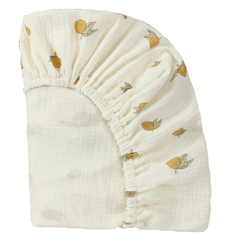 

Дышащие простыни для детской люльки, съемные, на резинке, чехол на пеленальный матрасик, протекторы для кроваток для новорожденных и младенцев