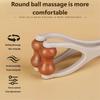 Portable Solid Wood Finger Massager Roller: Multifunctional Meridian Kneading Tool