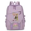 Large Capacity Schoolbag with Shoulder Strap; Student Three-piece Pencil Case Set