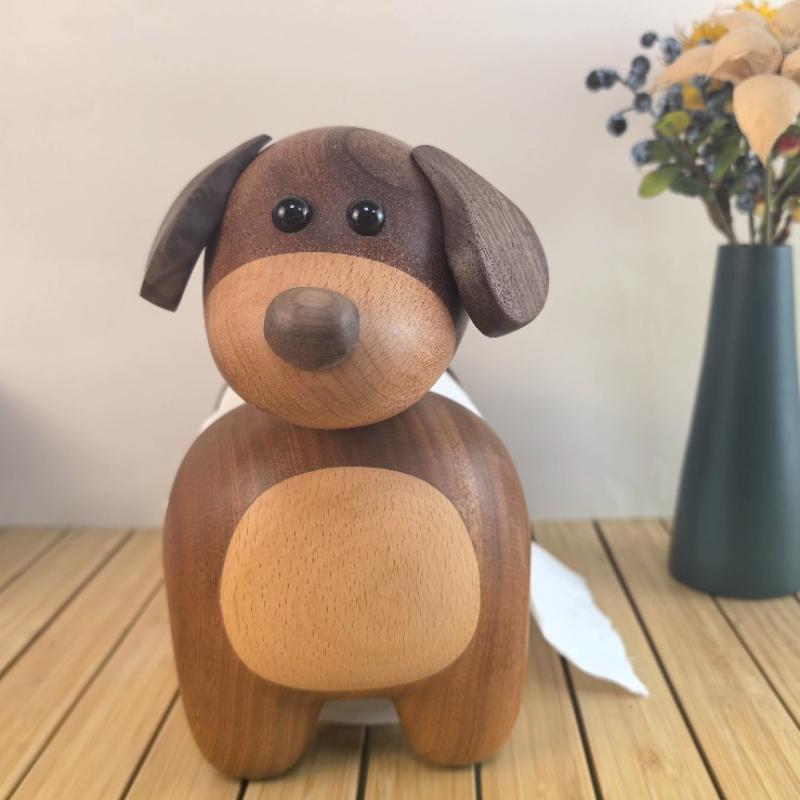 Hund Klopapierhalter Moderne Schlichtheit Papierhandtuchhalter Niedlicher Toilettenpapierhalter für Badezimmer Papiere Handtuchständer für Zimmer