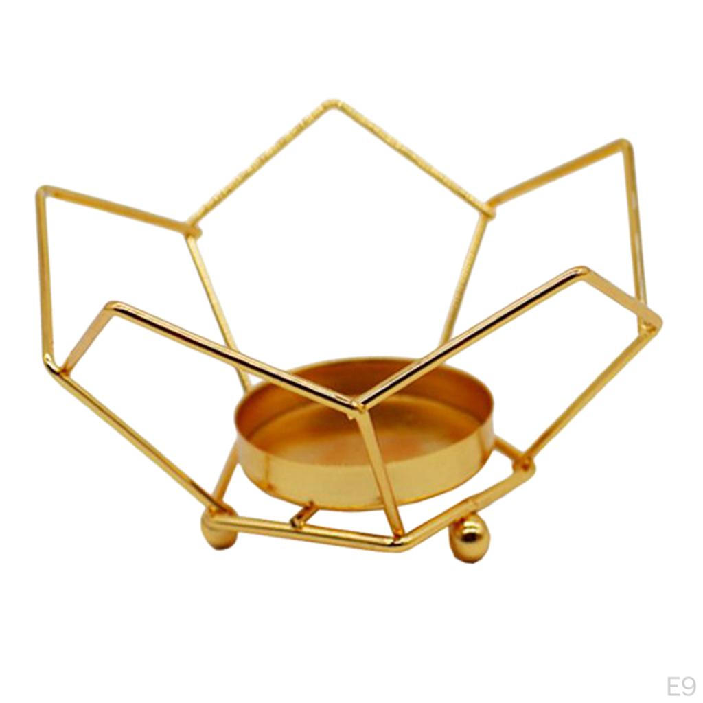 3D Geometric Candle Holder For Home Wedding Party Table Decorations