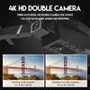 4K E88Pro drone with 1080P dual HD camera, foldable, WiFi FPV, RC helicopter for aerial photography and gifting