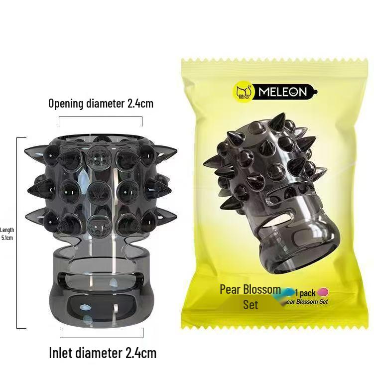 One-Hand Adult Sex Toy: Big and Small Flower Spiky Sleeves, Fun Heterosexual Sleeve.