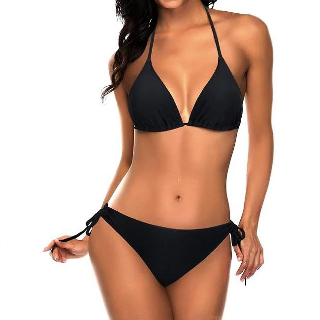 2024 Summer Women's Sexy European & American Split-Strap Bikini Swimsuit