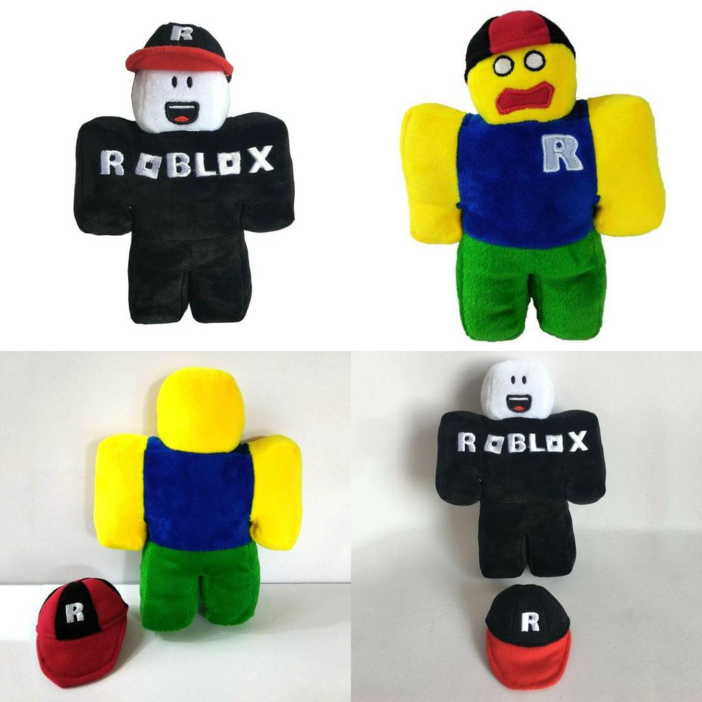 Neuer Klassischer Roblox Plüsch Weiche Stoffpuppe Mit Abnehmbarem Roblox Hut Für Kinder Weihnachtsgeschenk