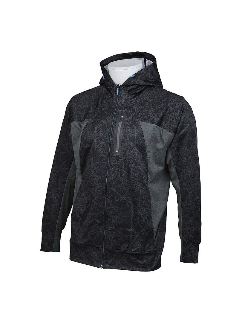 

Парка из тренировочного джерси DMMLJF12A BKM L [Move Sports] [DESCENTE] чёрный