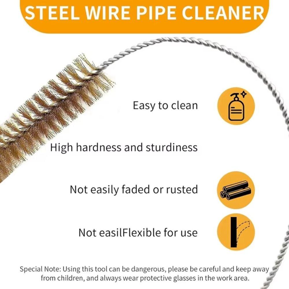 Entstaubung Kupferdraht Rohrbürste Rostentfernung Kupferdrahtbürste Tragbare Drahtbürste