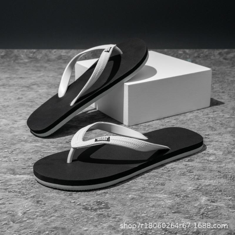 Men S Non-slip Hard-wearing Summer Sports Flip-flops and Beach Flip-flops