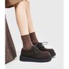 2026 Mode Damen Derby Schuhe Dicke Sohle Rutschfest Britischer Stil Damen Marken Partyschuhe