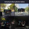 2023 Car HUD Head Up Display GPS Speedometer Windshield Projector Smart Digital Car On-board Computer HUD Car Electronic Safety