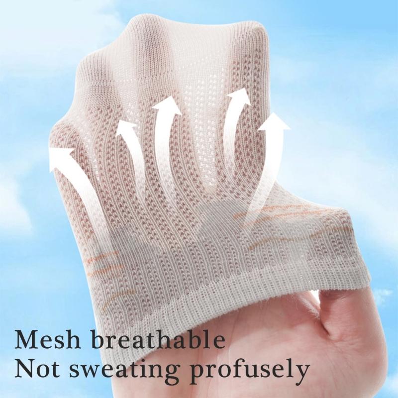 Pack of 4 Pair Breathable Cotton Baby Socks for 0-5 Years Nonslip Design Calf Length Socks for Sensitive Skin