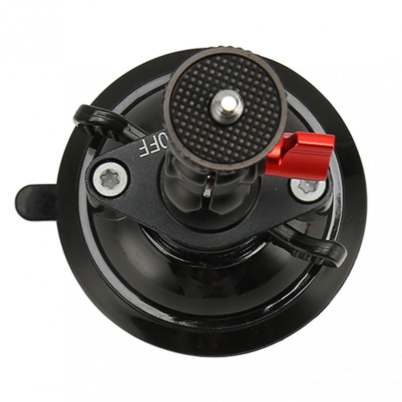 Universal Car Windshield Mount With Ball Head Tripod Adapter Action Camera Smartphone Gimbal