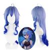 Genshin Impact Ganyu Aqua Blau Farbverlauf Lange Perücke Für Atemberaubende Cosplay-Events