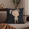 Yoshitomo N-Nara Movie Pillow Case Anti-dustmite Pillowcase Invisible zipper silky short plush Sofa cushion cover