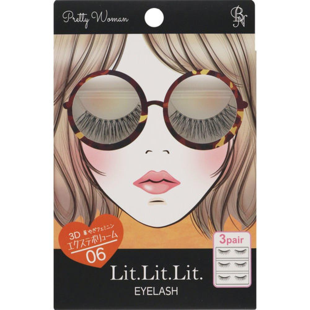 

LITTRIT LIT РЕСНИЦЫ TDE-06 3 ПАРЫ