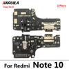 USB Dock Connector Charging Port Flex Cable For Xiaomi Redmi Note 1 1A 6 7 8 9 Pro 8T 9S 11 Pro Charger Board With Mic Module
