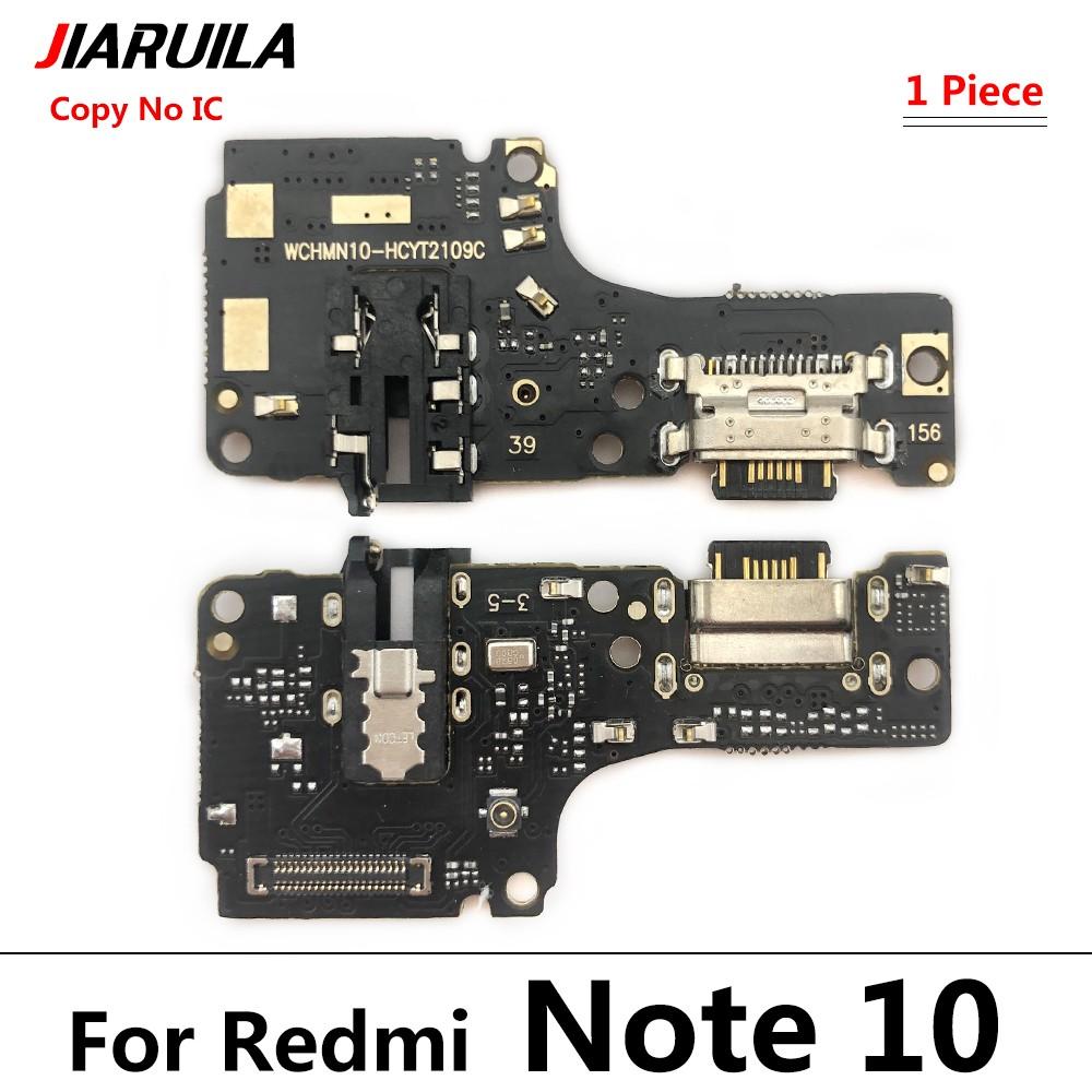 USB Dock Connector Charging Port Flex Cable For Xiaomi Redmi Note 1 1A 6 7 8 9 Pro 8T 9S 11 Pro Charger Board With Mic Module
