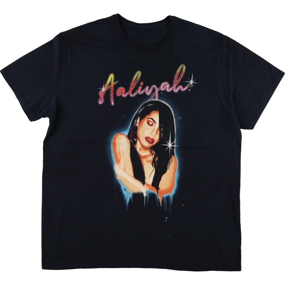 Gildan Shirts Aaliyah Cotton Unisex Concert S-5XL LO205 Unisex T-Shirt XL