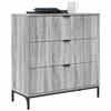 Sideboard Grey Sonoma 79.5 x 33 x 82 cm Particle Board