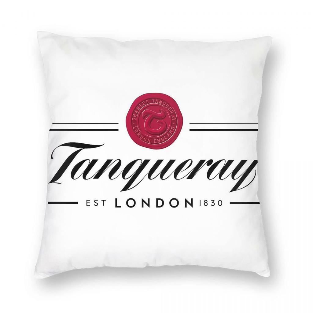 Tanqueray EST 1830 London Federa Poliestere Lino Velluto Zip Creativa Decorazione Cuscino per Stanza