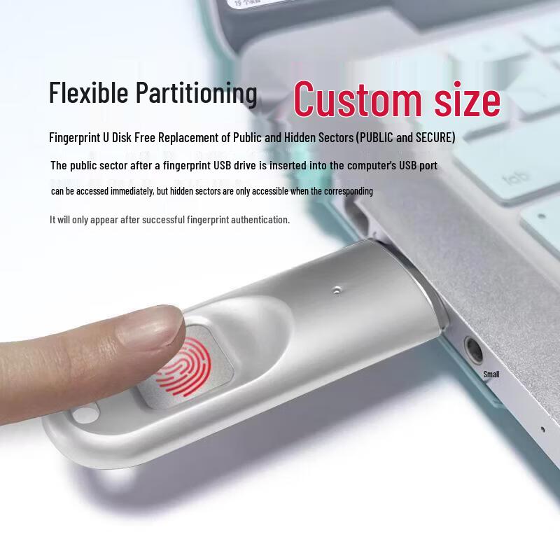 DM FD069 Fingerprint Encrypted USB 3.0 Flash Drive