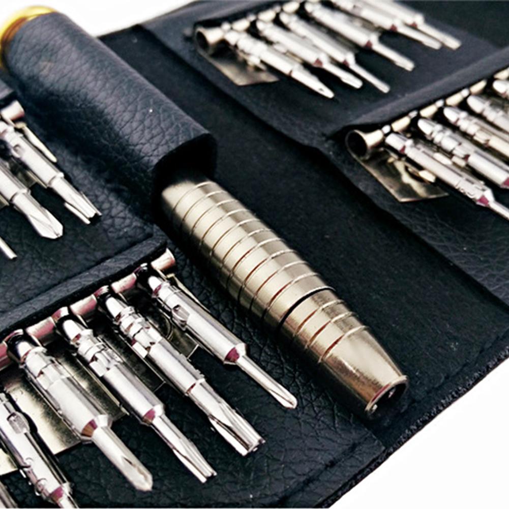 25-in-1 Multifunctional Screwdriver Set Repair Hand Tool Kit for Cellphone Tablet PC Repairing