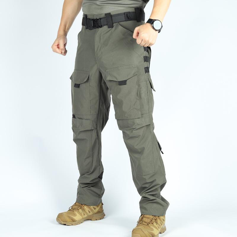 Herrenhose Hose Herren Taschen mit Taschen Outdoor wasserdichte Casual Cargohose Hose