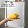 Asdays Deep Frying Stainless Steel Tray with Tempura Drainer Tray 32 x 24 x 8 Pad, Drainer, Tray, Rack, Plate, (Small cm)