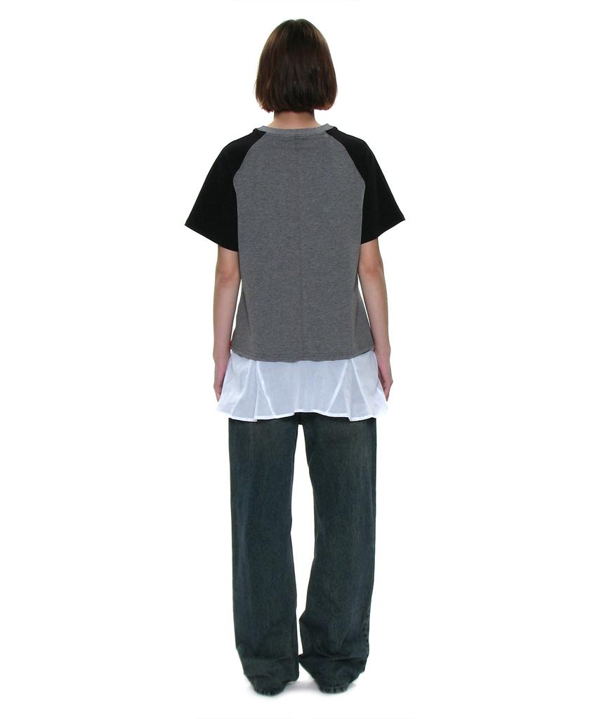 PARTIMENTO WOMEN Pwc Colorblock Oversized Everyday Tea_Charcoal