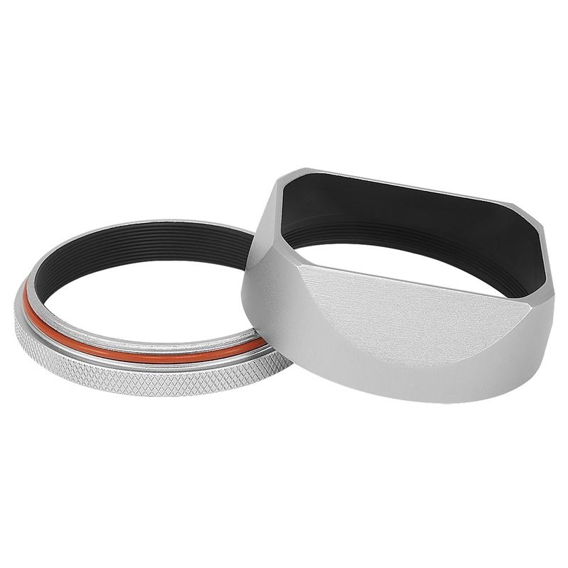 

Haoge LH-X54W X100V Lens Hood Aluminum Metal with 49mm adapter ring For Fujifilm Fuji X100Vi X100V X100F X100S Camera Lens Hood