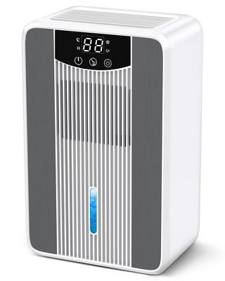 Juliyas 1000ml Compact Tabletop Dehumidifier with Hour Timer Small, Energy-Saving Dehumidifier, Capacity, 4-24 (White)