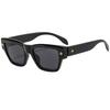 New Retro Square Black Sunglasses for Men Women Outdoor Protection Gradient Shades UV400 Classic Trendy Driving Sun Glasses
