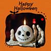 Halloween Kürbis Schädel Geisterhaft Kerze Gruselige Duftwachs Kerze Tischdekorationen Aromatherapie Kerze Heimdekorationen