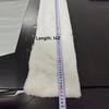 Pull Through Zipper Pocket Neckwear Faux-Fur Scarf Women