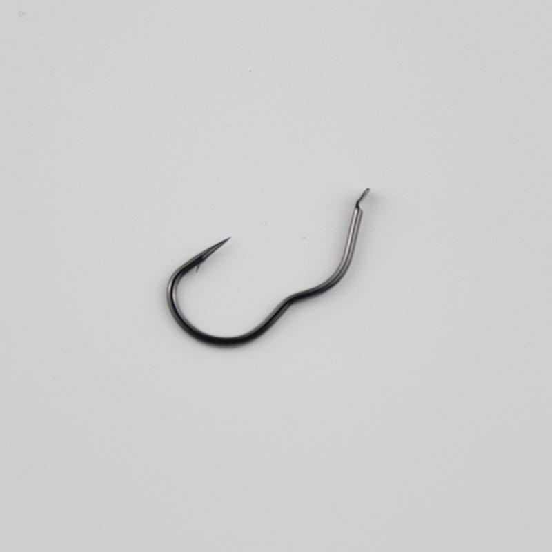 50 Pcs Durable Automatic Flip High Carbon Steel Fishhook With Eye Anti Slip Sharp Barbed Fishing Tackle Accessories