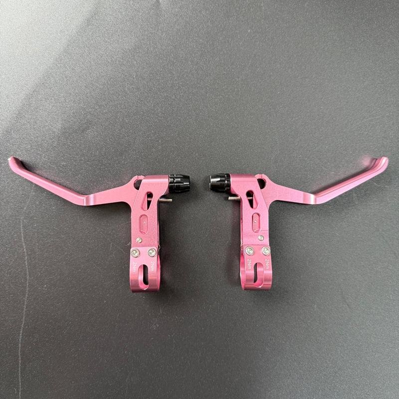 Bicycle Brake Lever V Brake Handle Folding Bike Brake Handle Lever Lightweight 64g Hollow Handlebar Cycling Parts