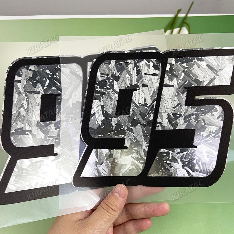 Holographic Carbon Silver Carbon Fiber 95 Motorcycle Stickers Waterproof for Motorbike Windshield Fuel Tank Car Body Vinyl Decal